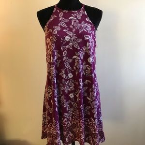 Racerback paisley dress